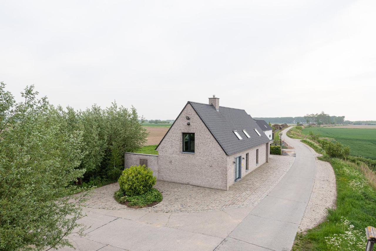 Villa Polderwoning 'Cleylantshof' Sint-Laureins Esterno foto