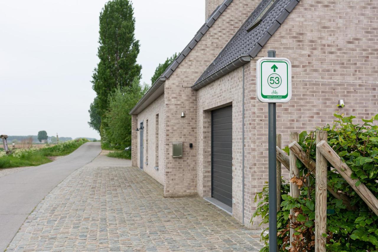 Villa Polderwoning 'Cleylantshof' Sint-Laureins Esterno foto